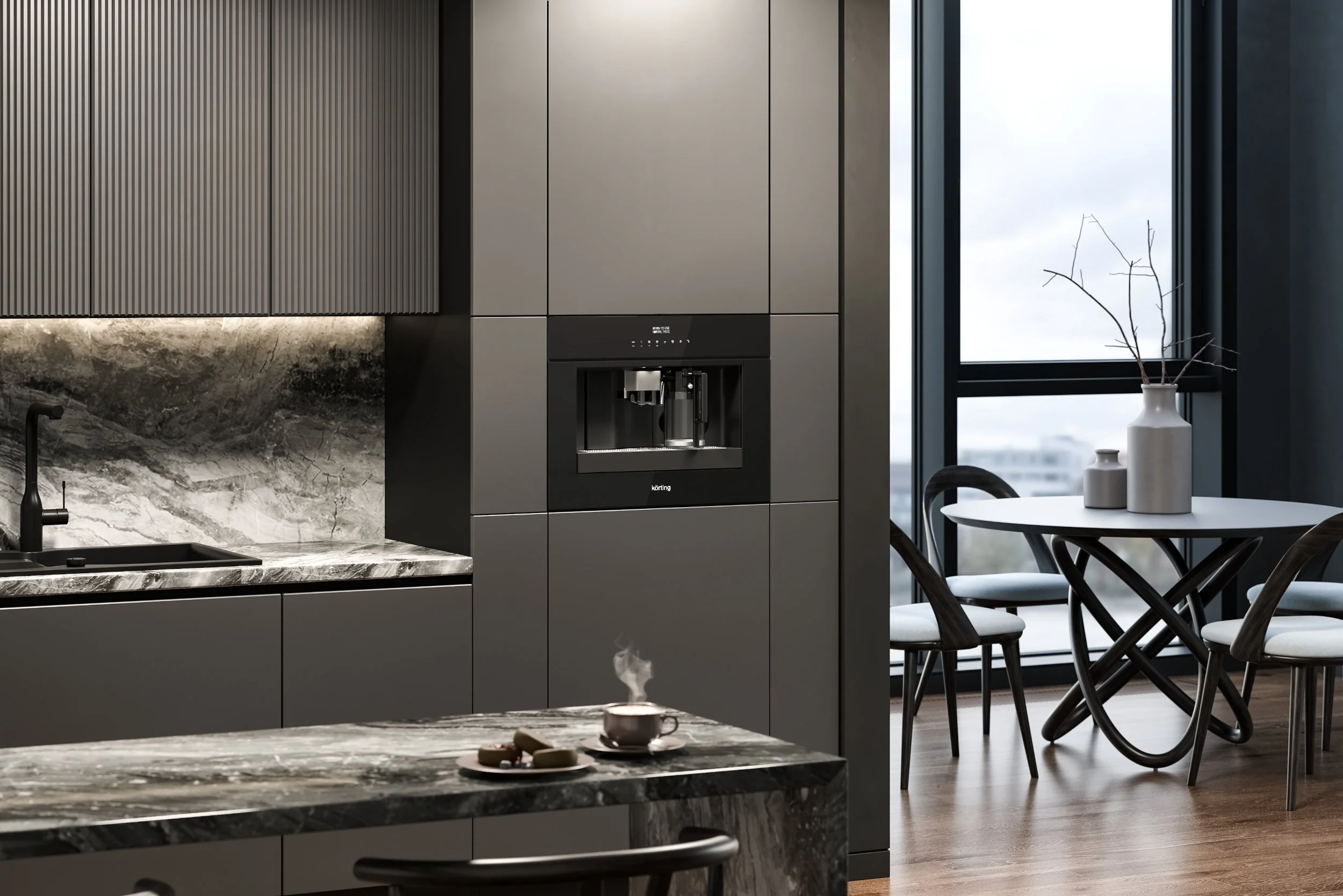 Встраиваемая кофемашина KCM 9200 BG