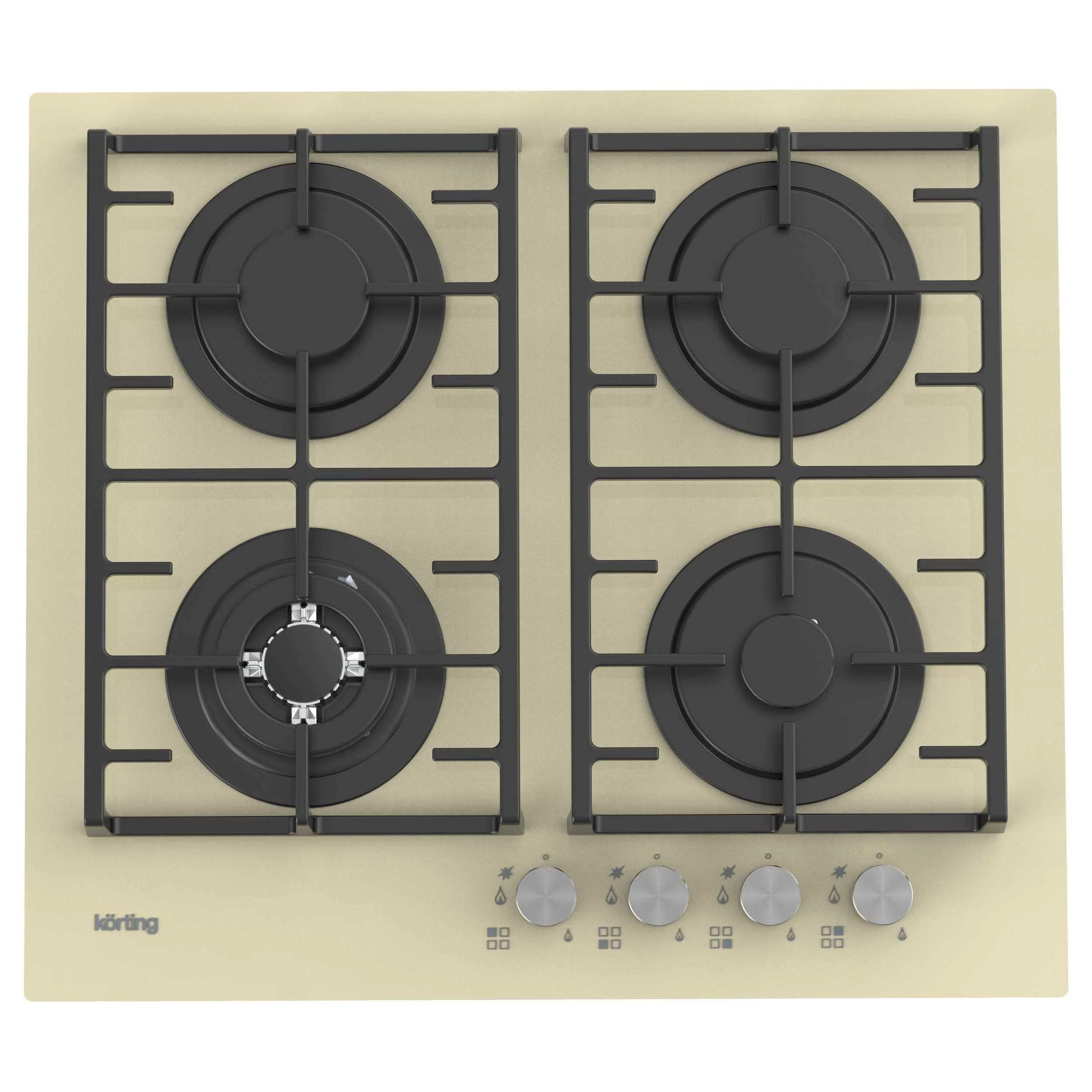 Газовая стеклянная варочная панель HGG 6825 CTB