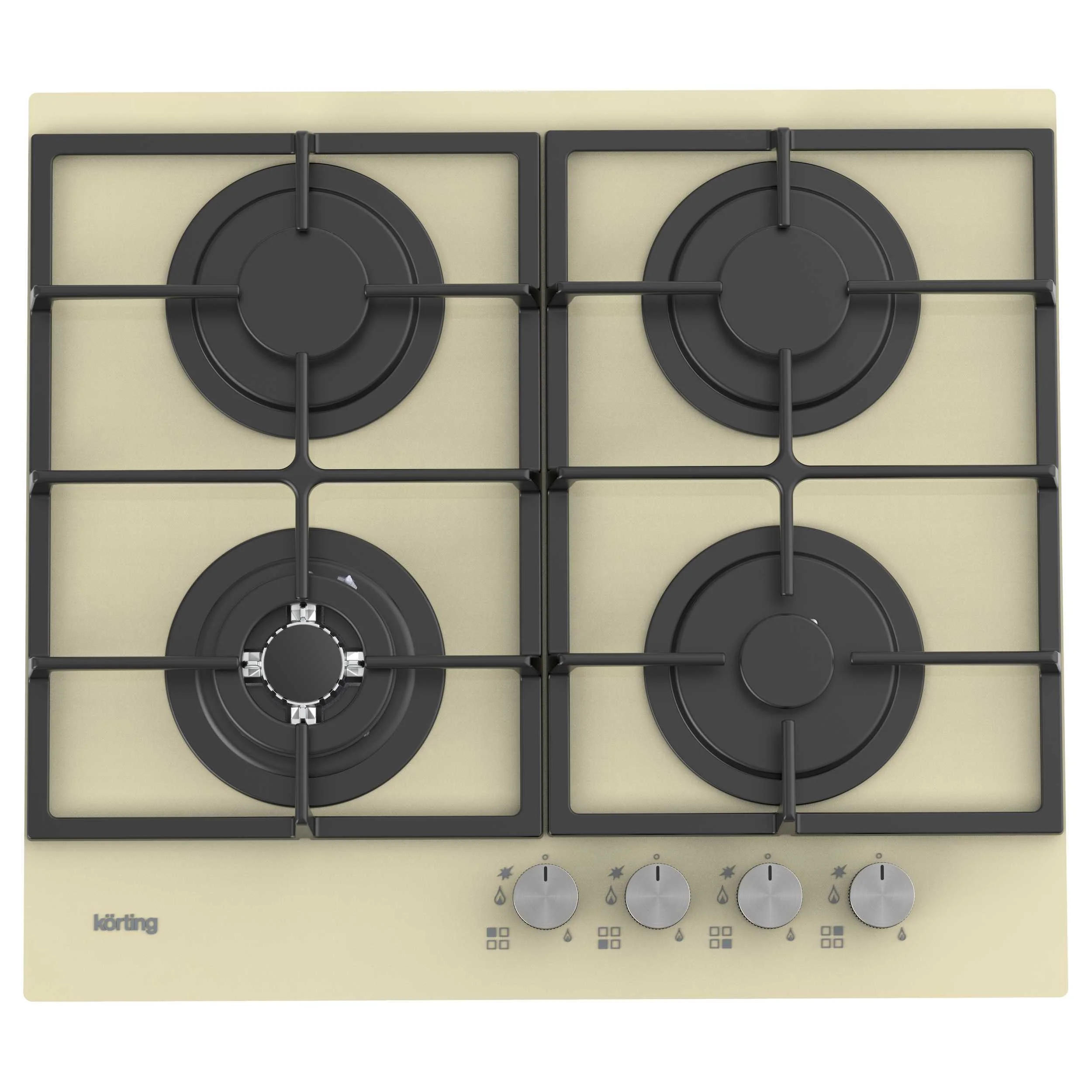 Газовая стеклянная варочная панель HGG 6722 CTB