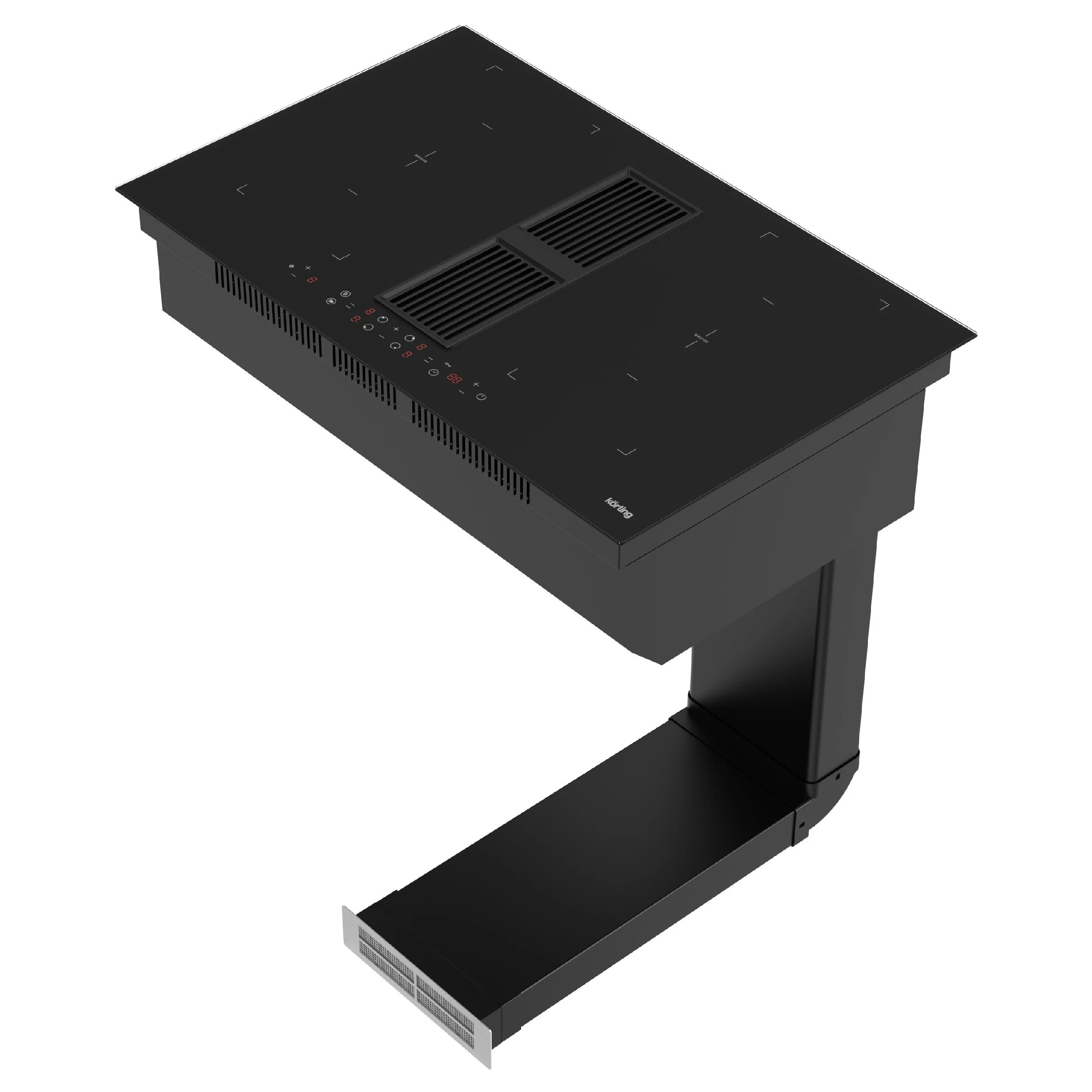 Индукционная варочная панель с интегрированной вытяжкой HIBH 84980 NB