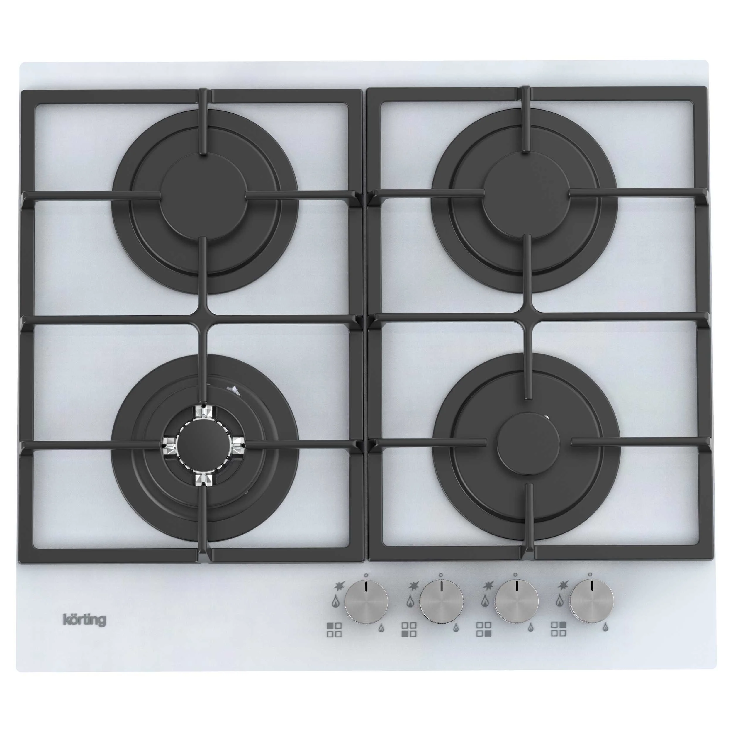 Газовая стеклянная варочная панель HGG 6722 CTW