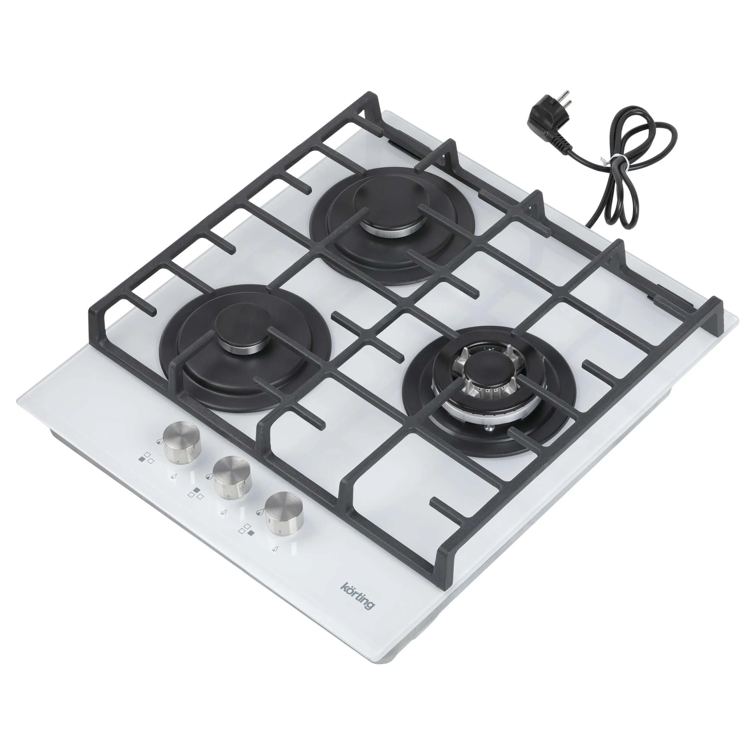 Газовая стеклянная варочная панель HGG 4825 CTW